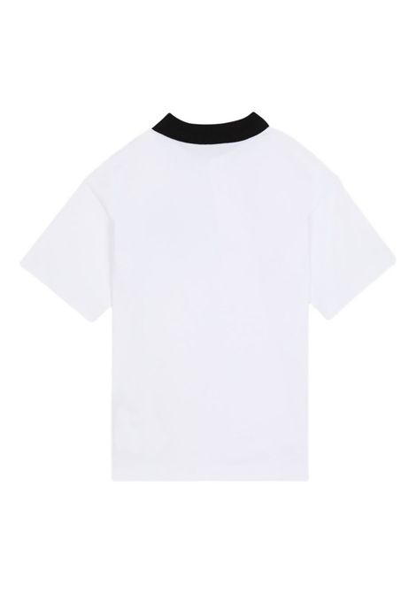 Polo con stampa BALMAIN KIDS | BY8P71 Z3658100NE